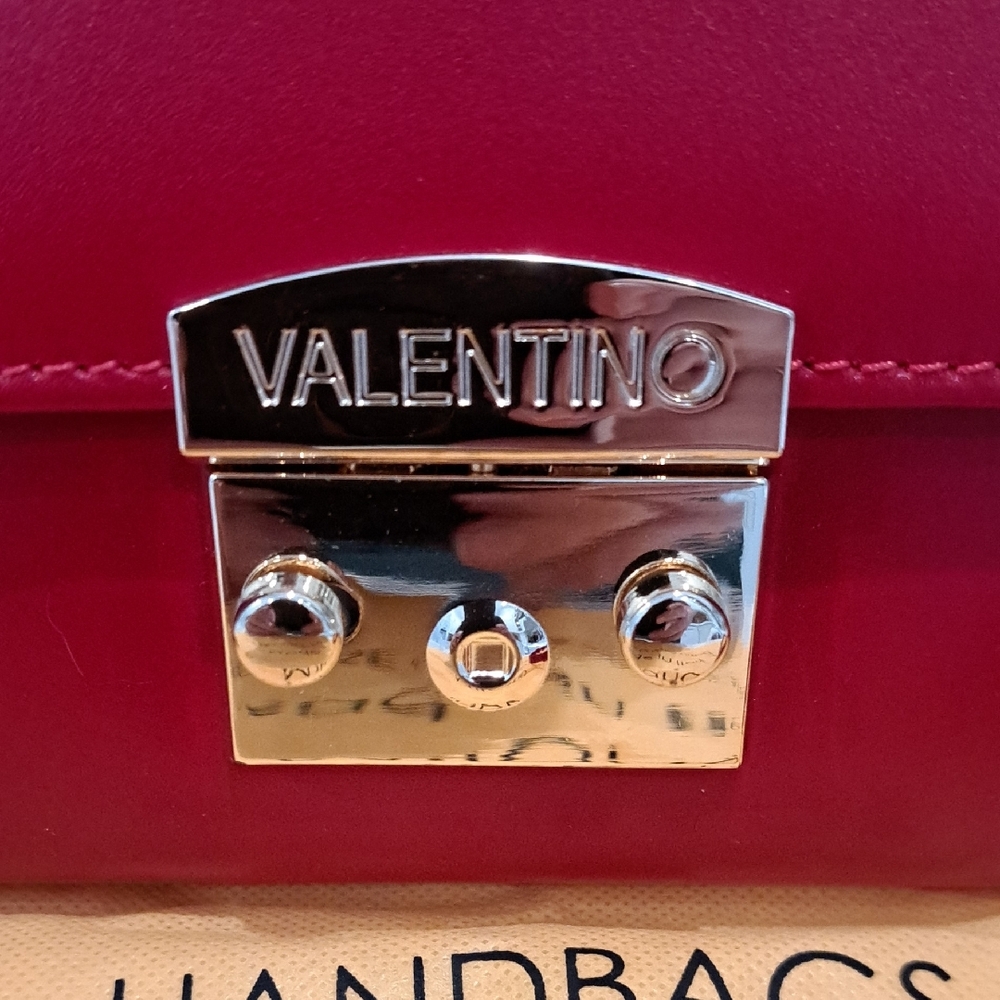 NWOT Valentino Red Leather Bag - Picture 2 of 11